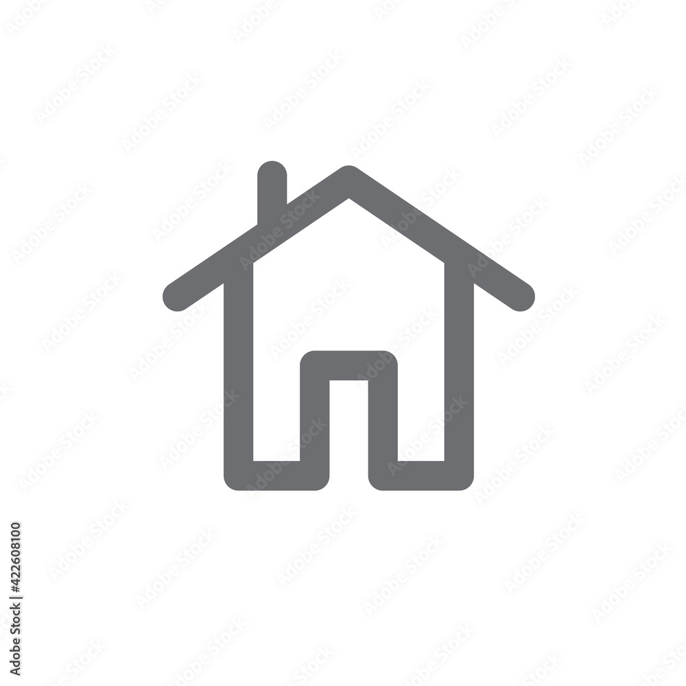 House vector icon. Home pictogram. House vector icon. Home pictogram.