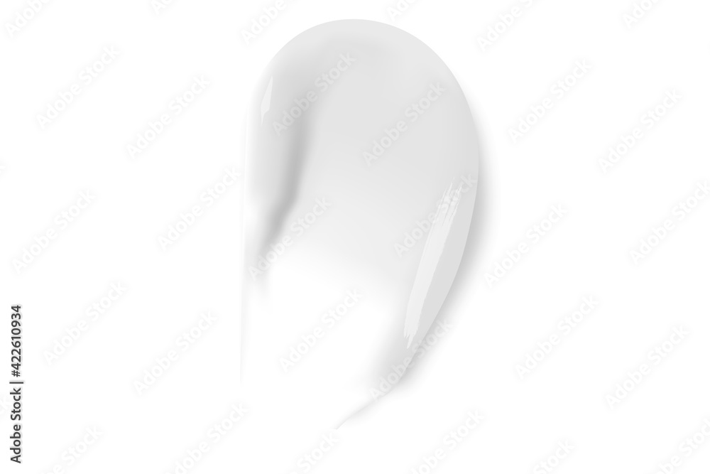 Cream texture stroke isolated on transparent background. Facial creme, foam, gel or body lotion skincare icon. Cream texture stroke isolated on transparent background. Facial creme, foam, gel or body lotion skincare icon.