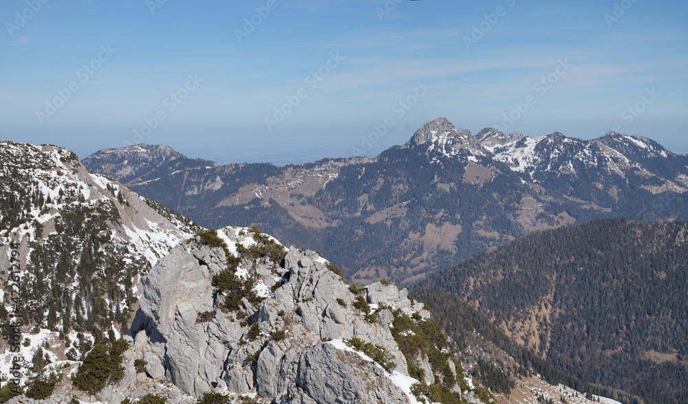 Winterwanderung auf die Ruchenköpfe: Wendelsteinblick