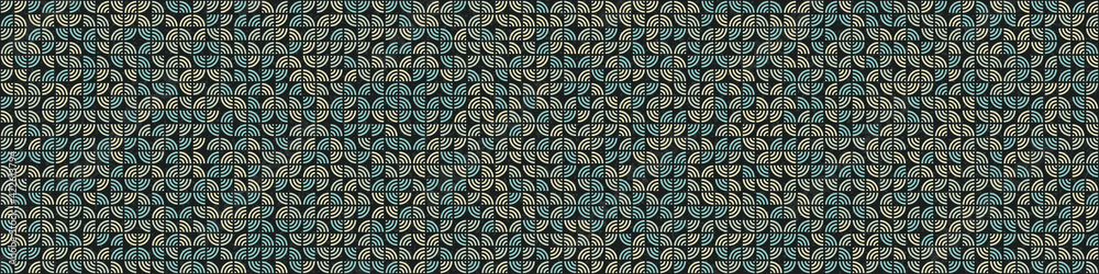 Fototapeta premium Abstract Geometric Pattern generative computational art illustration