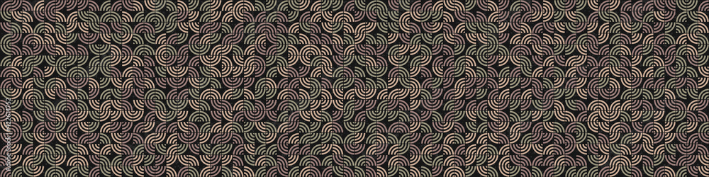 Abstract Geometric Pattern generative computational art illustration