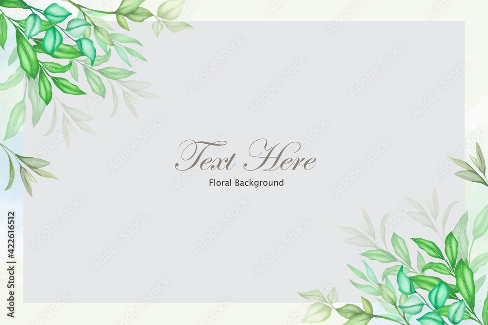 Elegant floral background with beautiful flower