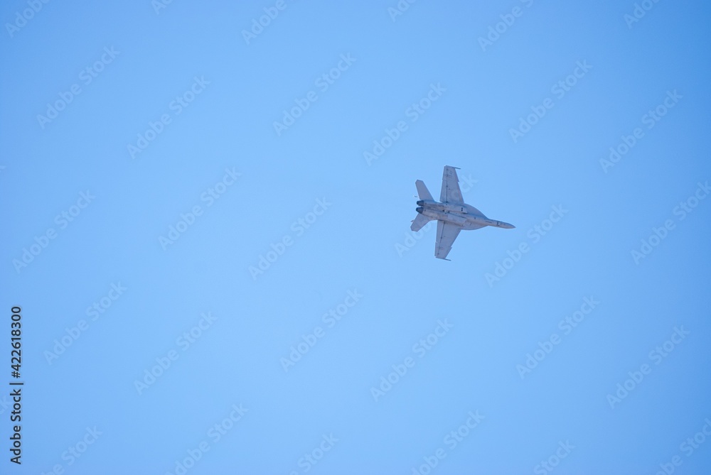 Air force fighter planes on display and doing aerial maneuvers Air force fighter planes on display and doing aerial maneuvers