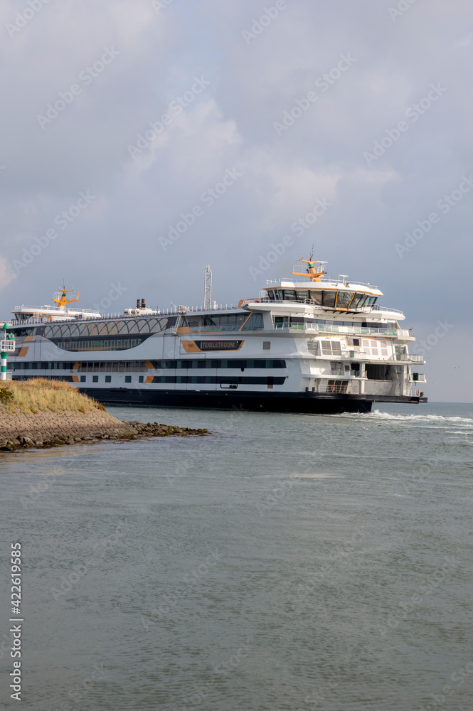 Ferry Texelstroom At Den Helder The Netherlands 23-9-2019