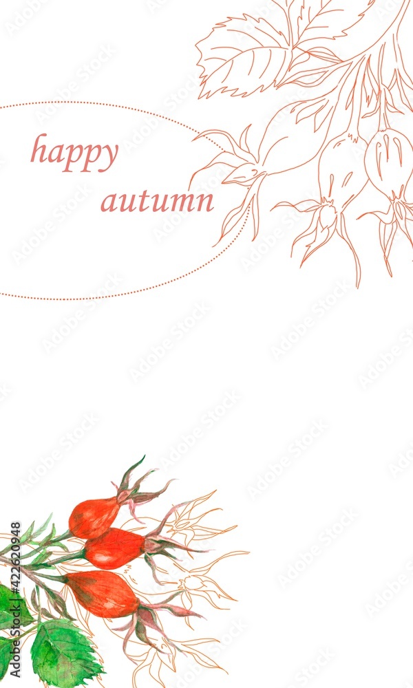 floral background with place for your text