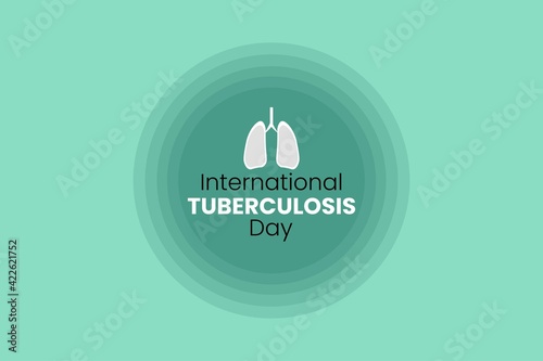 World tuberculosis day is designed to build public awereness about the global public epidemic of tuberculosis (TB). Poster and banner vector design.   