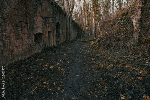 old abandoned building