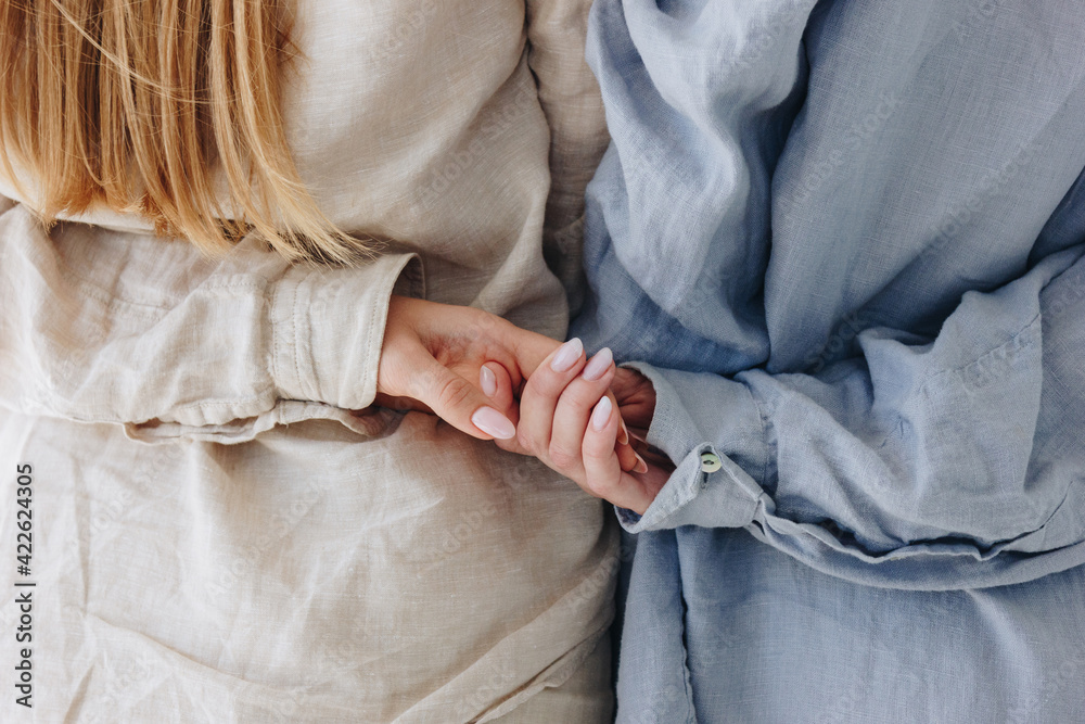 Minimalistic Fashion Photo Of Two Girls