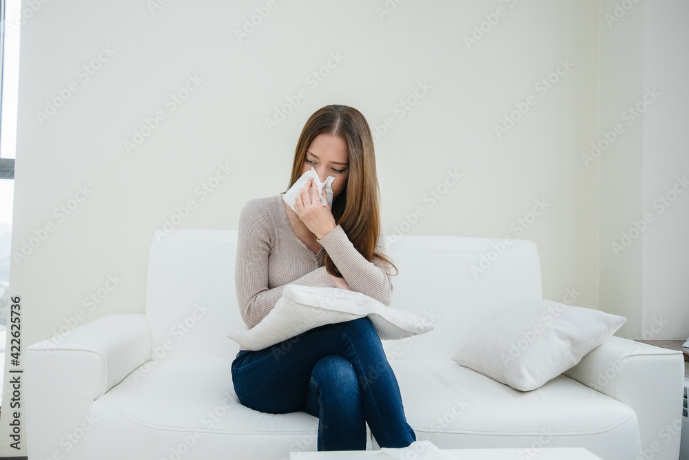 A young girl during depression communicates with a psychologist in the office. Psychological help. A young girl during depression communicates with a psychologist in the office. Psychological help.