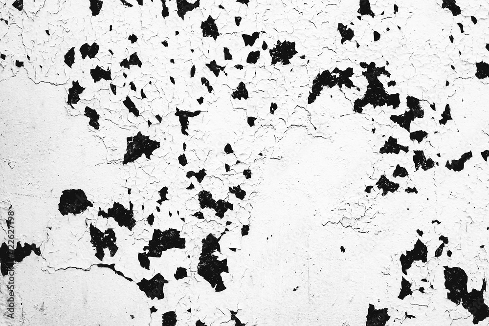 Obraz premium Texture of a concrete wall with cracks and scratches which can be used as a background