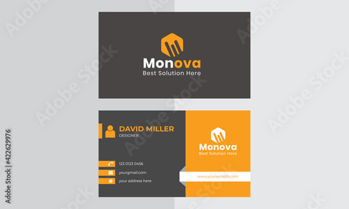 Modern business card