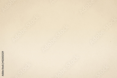 Simple blank light beige paper texture background