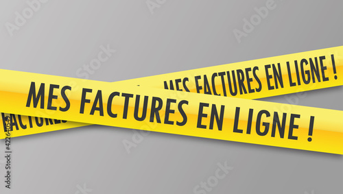Logo mes factures en ligne.