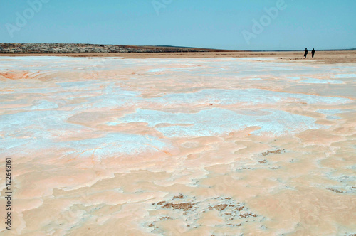 Paysages de Dallol, désert de Danakil, Éthiopie photo