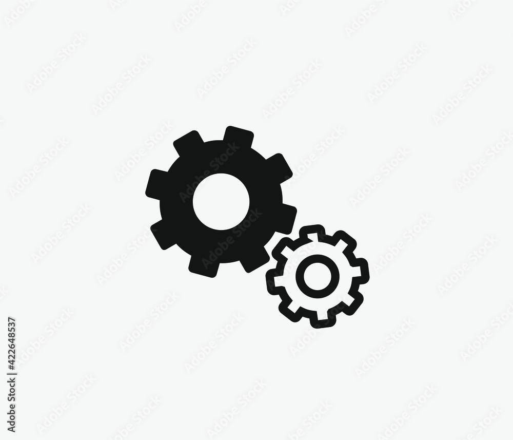 Settings vector icon. Editable stroke. Linear style sign for use on web design and mobile apps, logo. Symbol illustration. Pixel vector graphics - Vector Settings vector icon. Editable stroke. Linear style sign for use on web design and mobile apps, logo. Symbol illustration. Pixel vector graphics - Vector