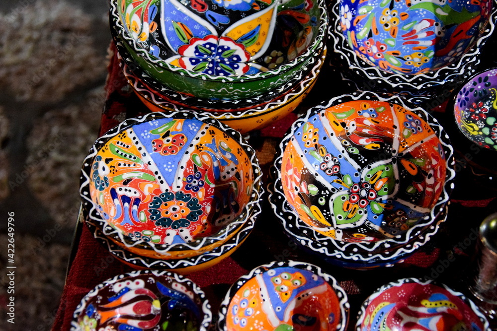 Souvenir shop with handmade art in Sarajevo. Souvenir shop with handmade art in Sarajevo.