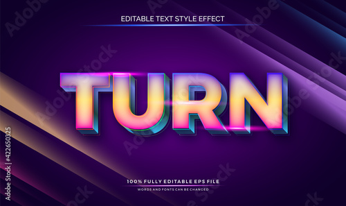 Editable text effect shiny chrome and gold. Text style effect. Editable fonts vector files	
