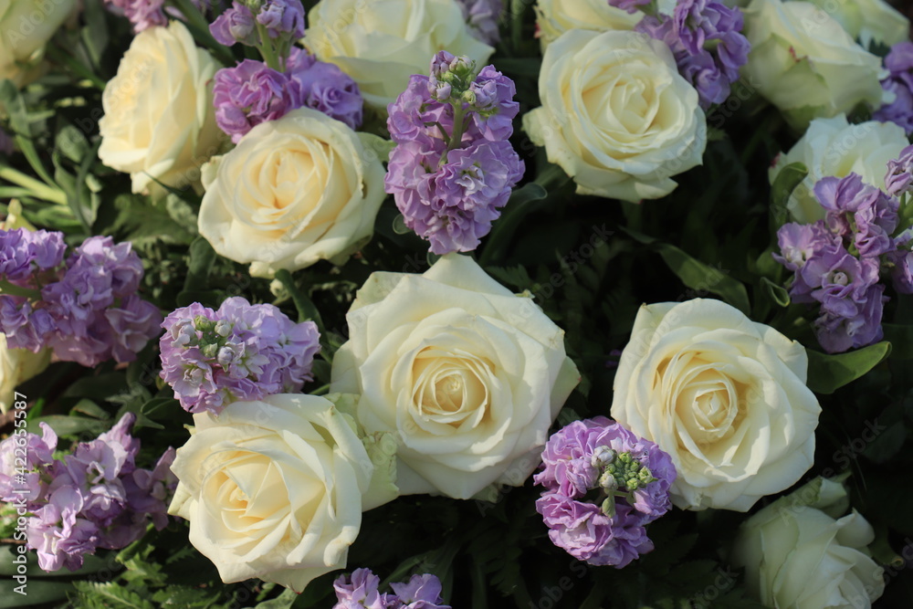White and purple wedding centerpiece White and purple wedding centerpiece