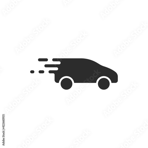 fast  cars illustration   design concept vector icon