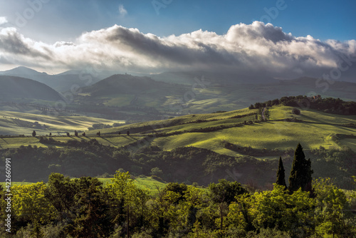 Countryside of Val d'Orcia Tuscany © philipbird123