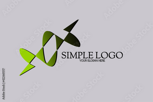 Simple logo design for companies and businesses.  design vector logos, icons and symbols