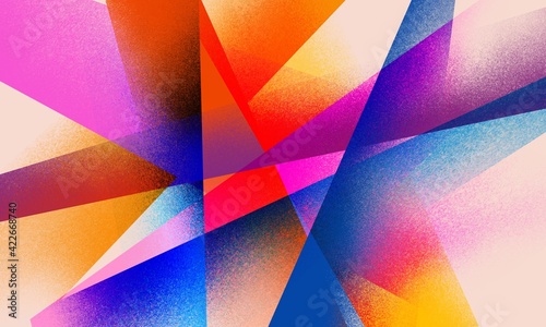 the colorful gradient and noise background. colorful pattern illustration for wallpaper, poster, flyer, and any design. multicolor gradation and noise texture. photo