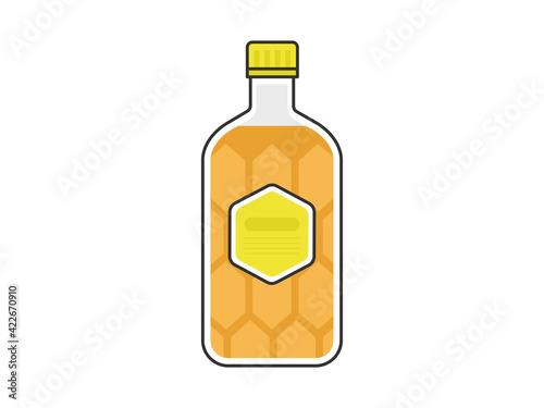 洋酒のボトルのイラスト