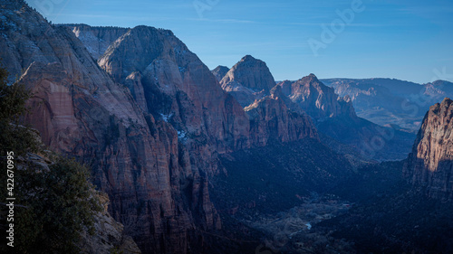Summit of Angels Landing in Zion National Park