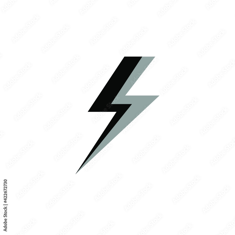 Illustration Vector graphic of lightening icon Illustration Vector graphic of lightening icon
