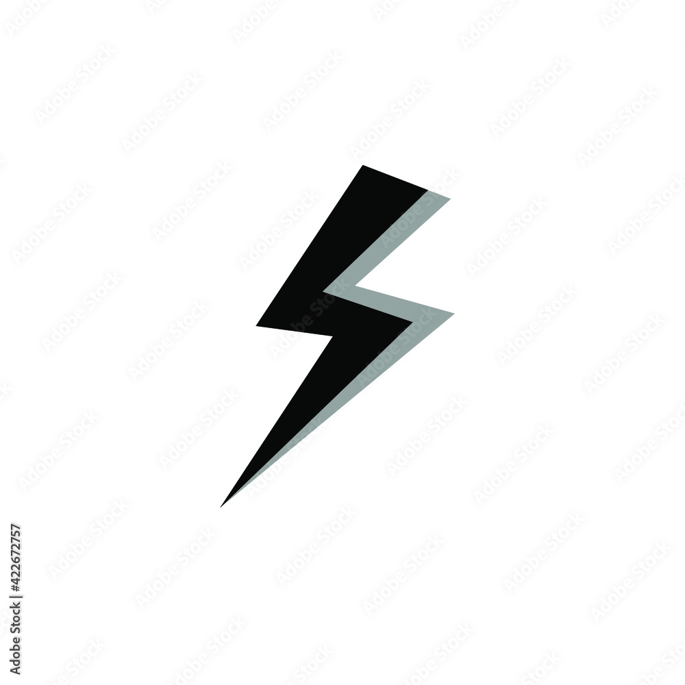 Illustration Vector graphic of lightening icon Illustration Vector graphic of lightening icon