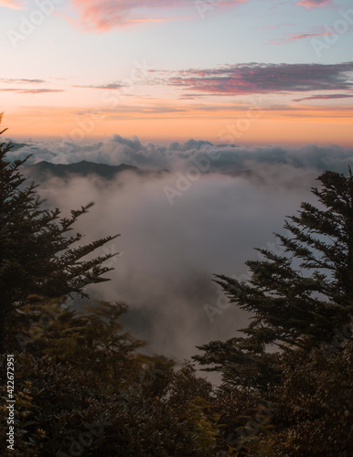 Great Smoky Mountains at dawn