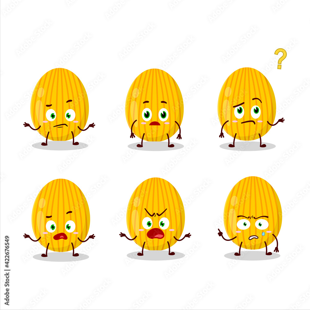 Cartoon character of amber easter egg with what expression Cartoon character of amber easter egg with what expression