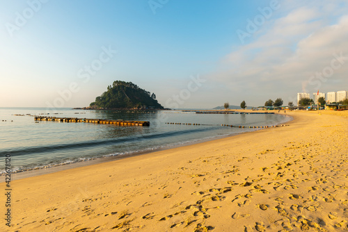 Danshui at Sunrise, Huizhou, Guangdong, China photo