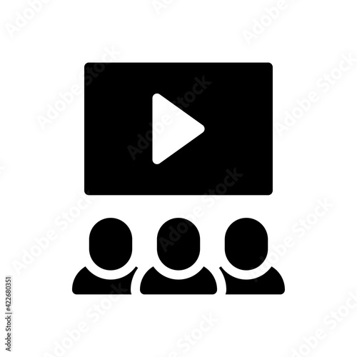 video lecturer