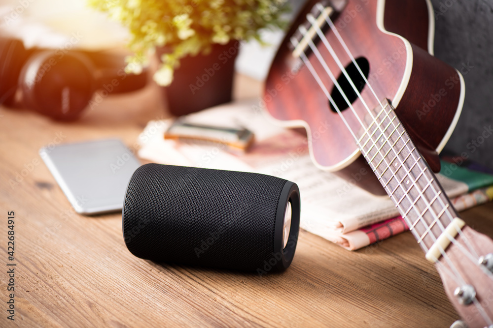 Fototapeta premium wireless portable speaker