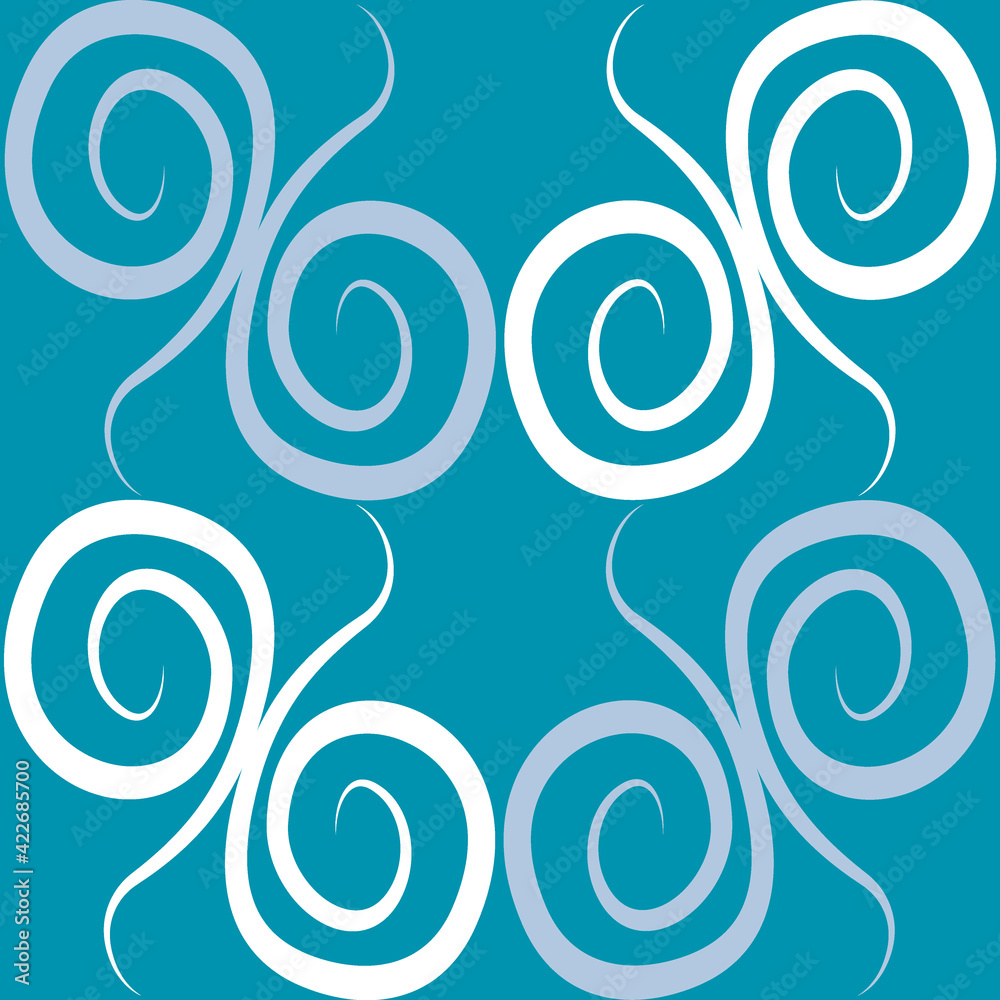 Seamless texture, pattern on a square background - colored curls. Abstraction. Background for a website or blog, wallpaper, textiles, packaging. Seamless texture, pattern on a square background - colored curls. Abstraction. Background for a website or blog, wallpaper, textiles, packaging.