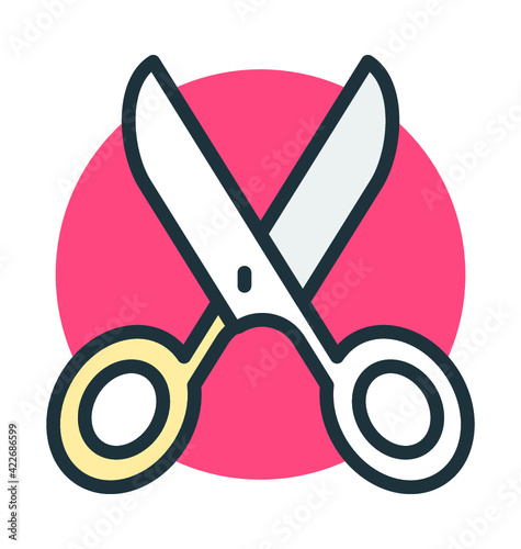 Scissor Vector Icon
