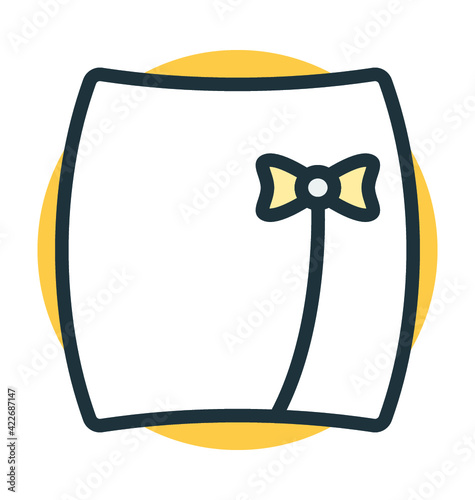 Skirt Vector Icon