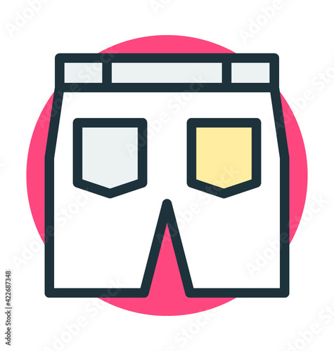 Pant Vector Icon