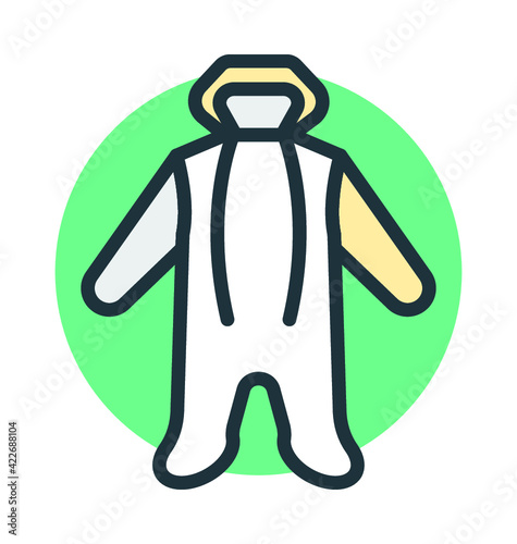 Bib Pant Vector Icon