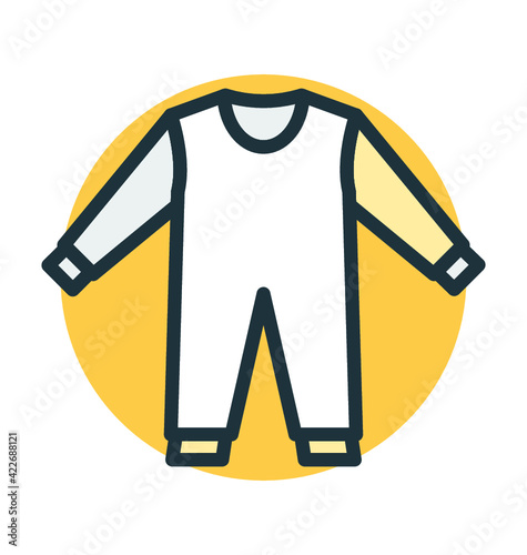 Bib Pant Vector Icon