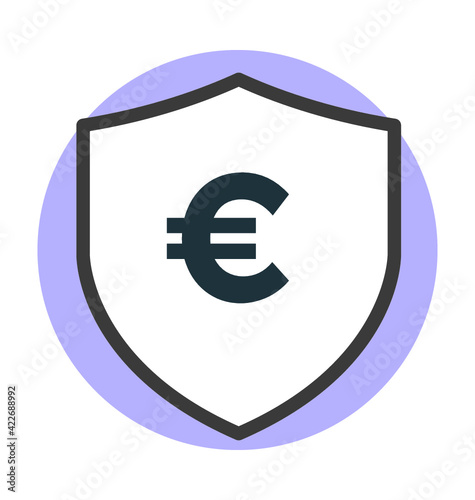 Economy Security Vector Icon