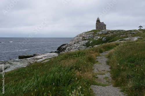 Rose Blanche Lighthouse in Newfoundland Canada © Bennekom