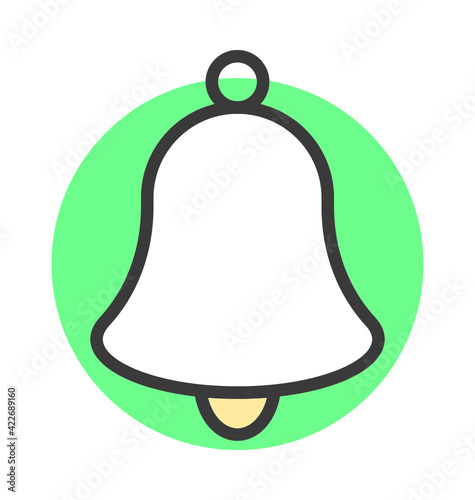 School Bell Vector Icon