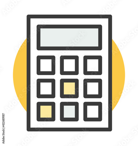 Calculator Vector Icon