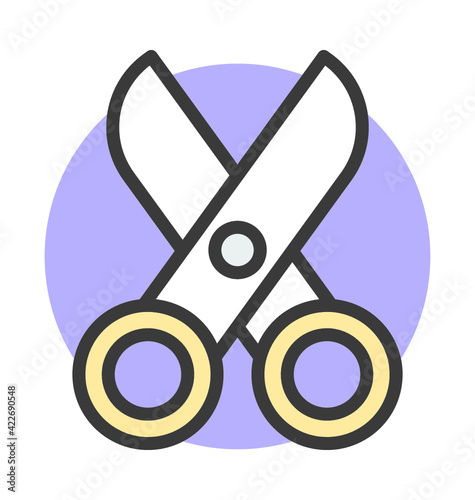 Scissor Vector Icon