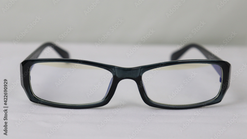 Glasses with UV layer of protection