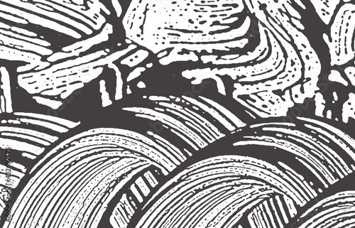 Grunge texture. Distress black grey rough trace. A