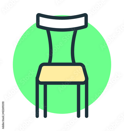 Chair Vector Icon