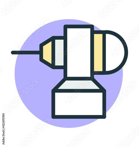 Gimlet Machine Vector Icon